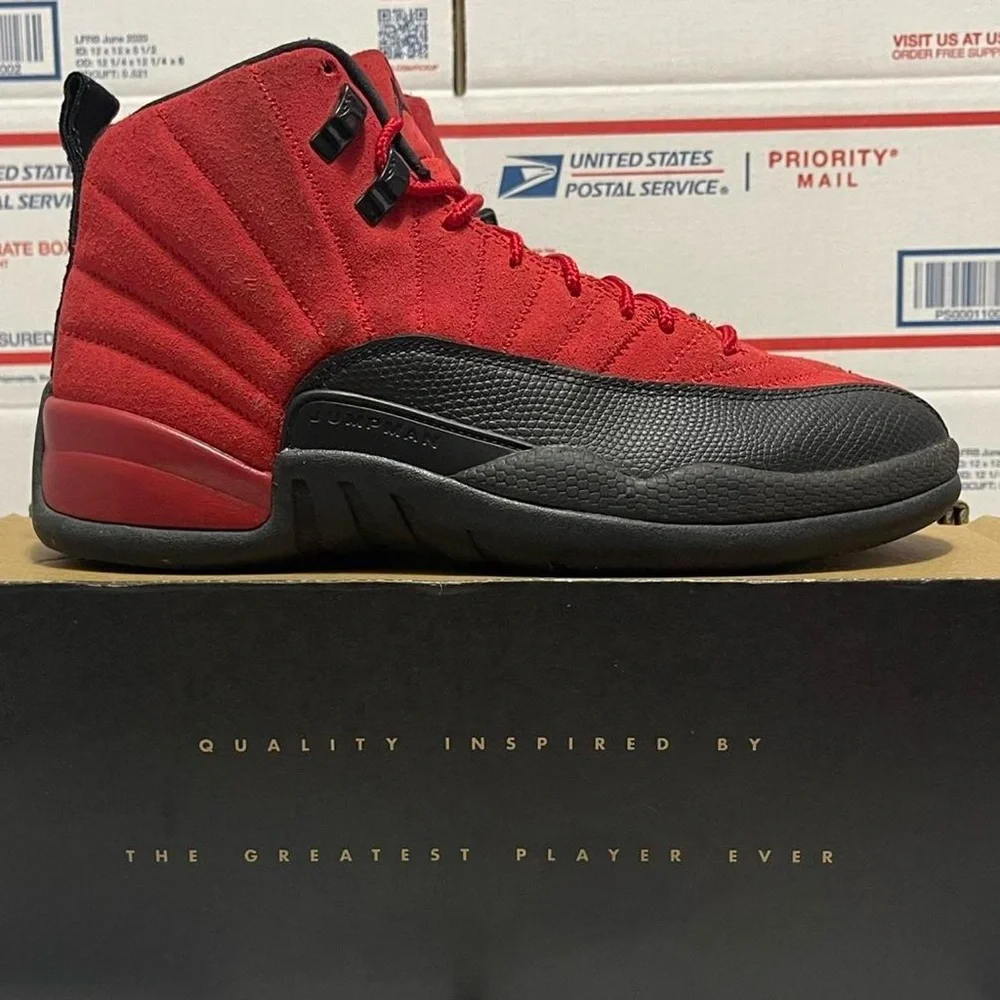 Nike Air Jordan 12 Retro “Reverse Flu Game” 2020 Sneakers shoes streetwear hype